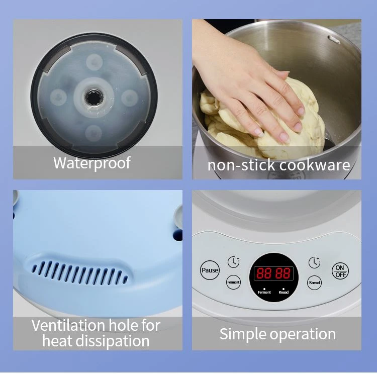 kneader dough for home use easy operation
